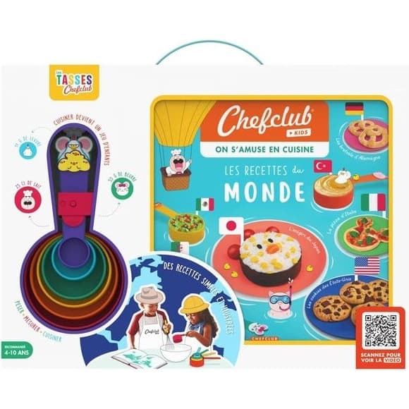 Chefclub Kids Coffret Les recettes du Monde