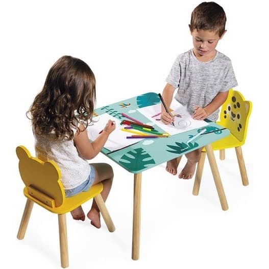 Janod Table et chaises Tropik