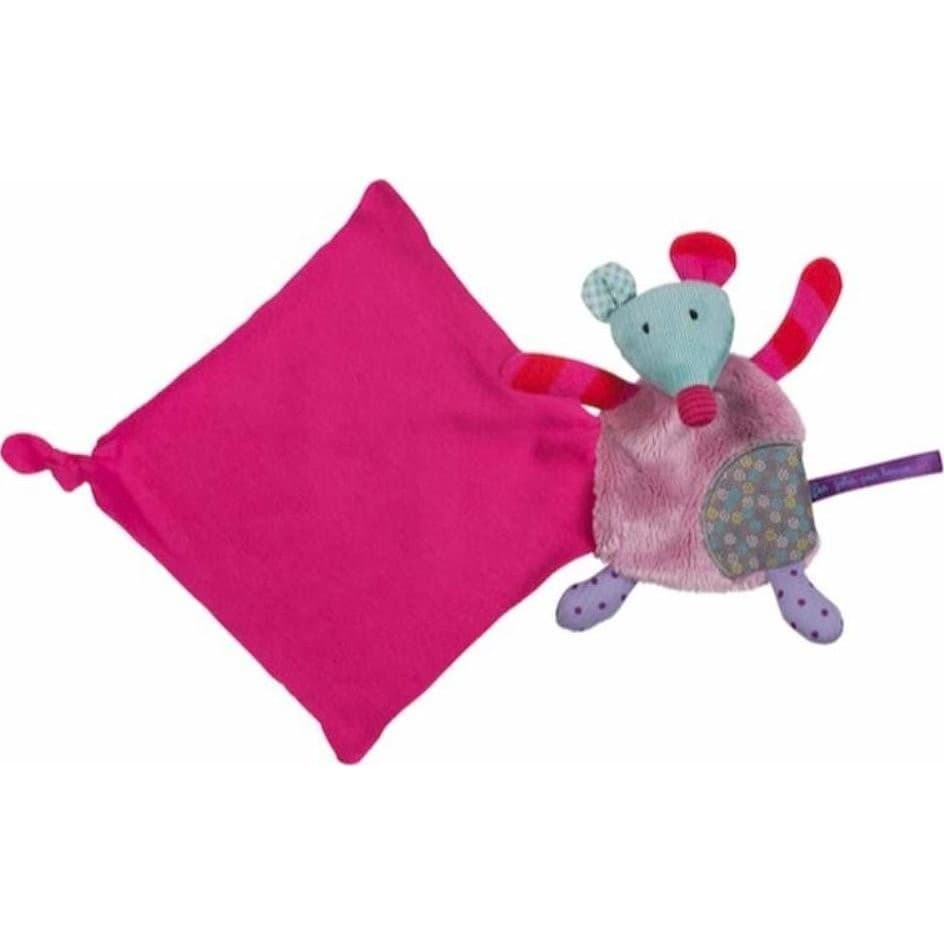Moulin Roty Doudou mouchoir souris Les jolis pas beaux
