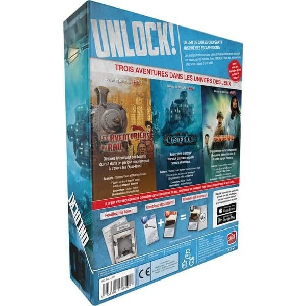 Asmodee Unlock! Game Adventures Space cowboys