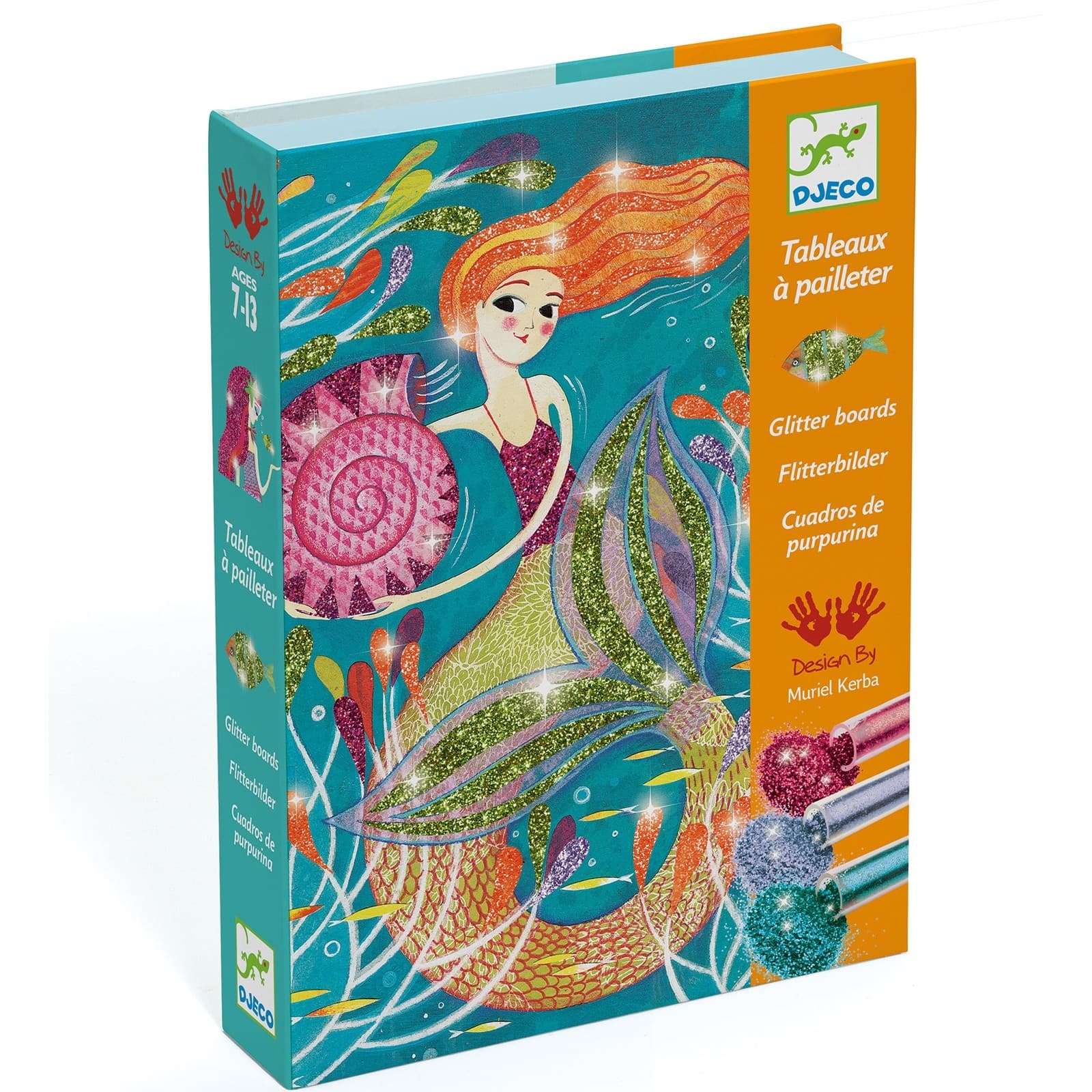 Djeco Tableaux à  pailleter La lumière des sirènes DJ09507