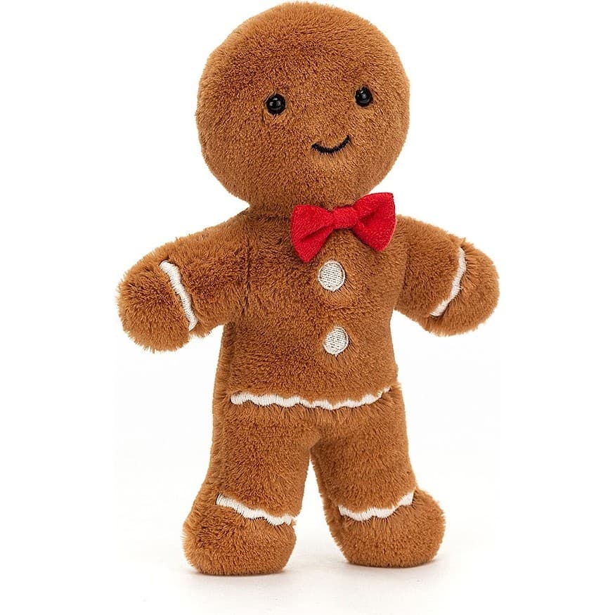 Jellycat Bonhomme pain d'épice Jolly Gingerbread Fred Original