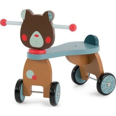 Moulin Roty Porteur en bois Ours Les Jolis Trop Beaux