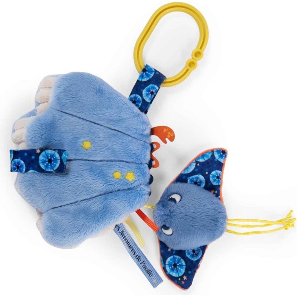 Moulin Roty Peluche Coquillage d'activités Les aventures de Paulie
