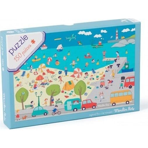 Moulin Roty Puzzle pour enfants 150 Pieces A La Mer