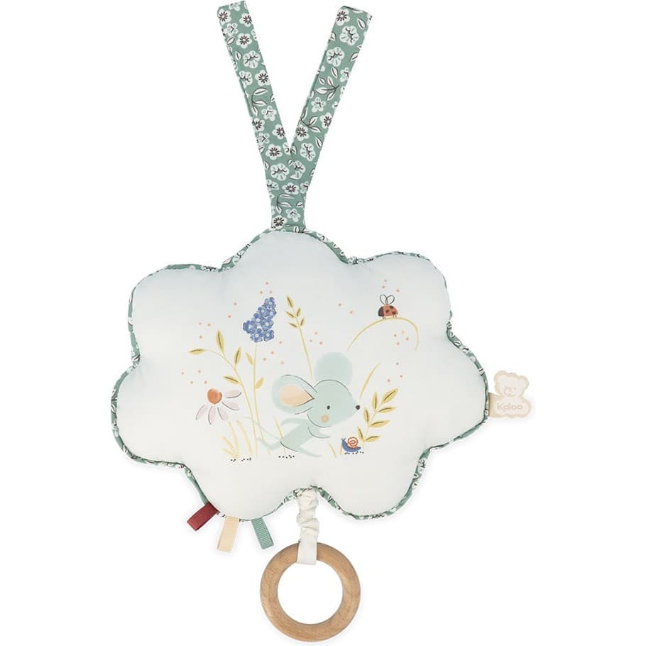 Kaloo Boite Ă musique en tissu Une Souris Verte Petites Chansons