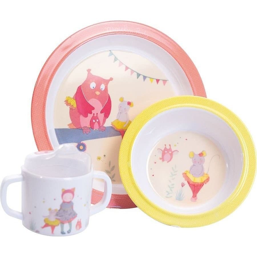 Moulin Roty Set Vaisselle Mademoiselle Et Ribambelle