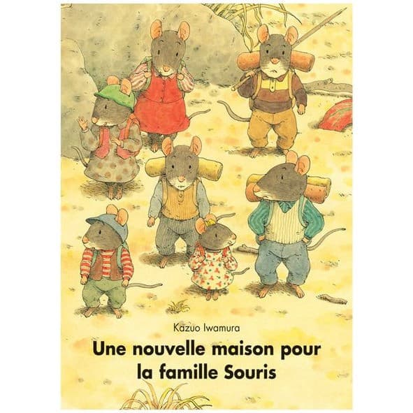 Moulin Roty Livre Une nouvelle maison pour la famille Souris de