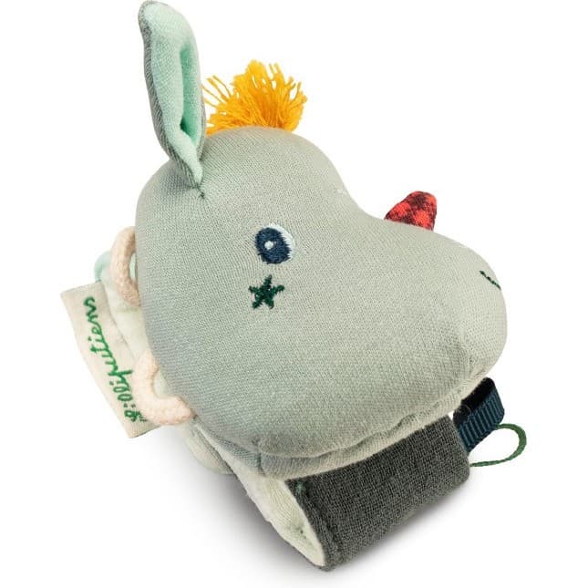 Lilliputiens Hochet bracelet ecofriendly Joe le dragon