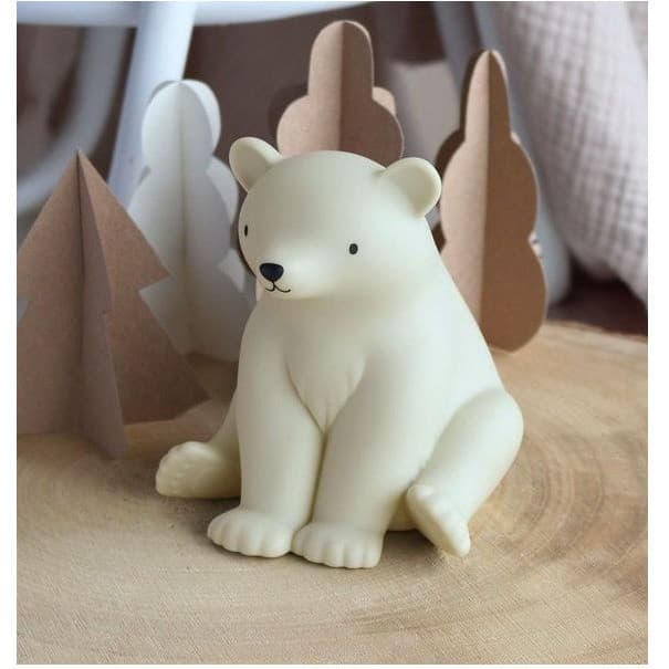 A Little Lovely Company Petite veilleuse ours polaire