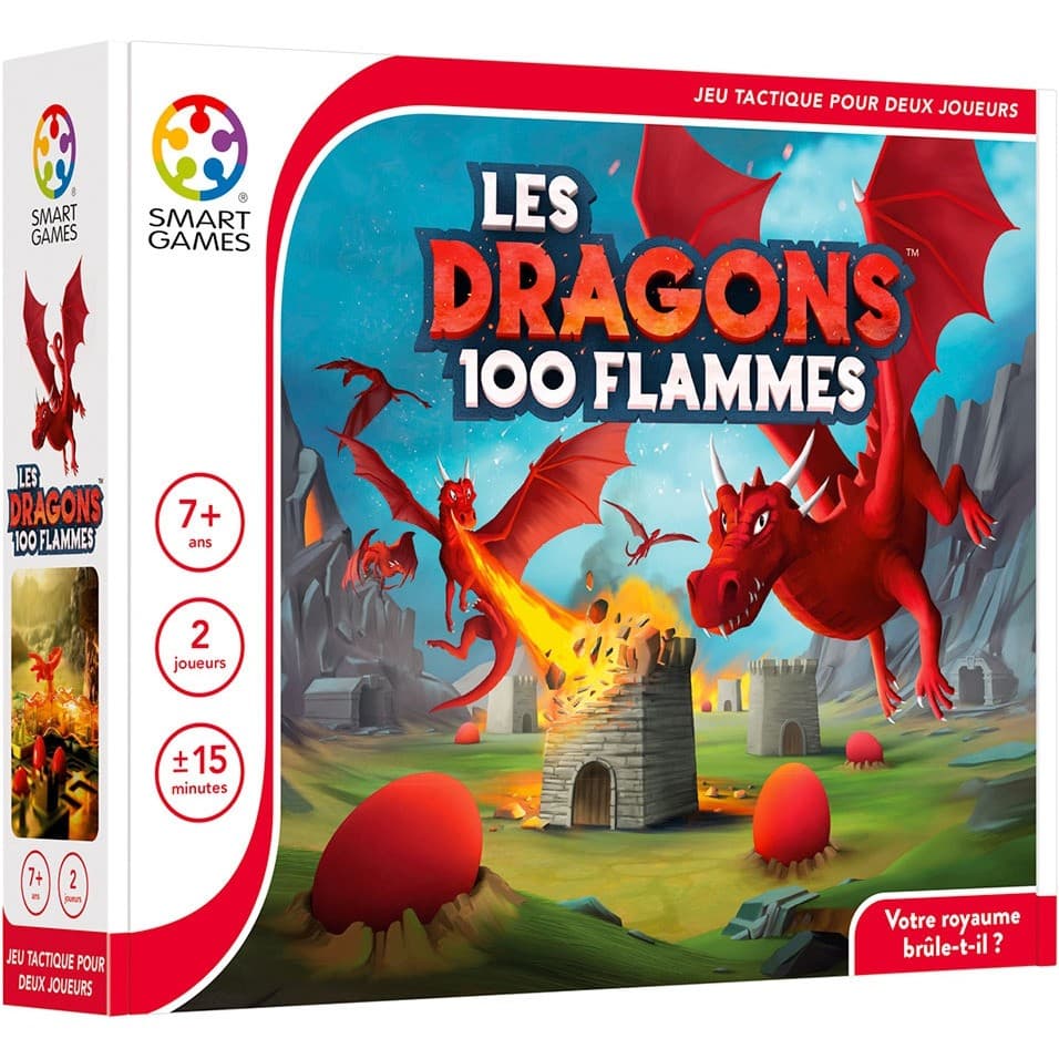 Smartgames Les Dragons 100 Flammes Dragon Inferno Smart Games