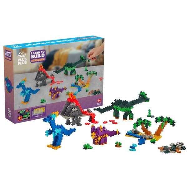 Plus Plus Kit découverte dinosaures 500 pièces