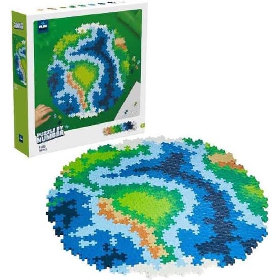 Plus Plus Puzzle par numéros Terre 800 pièces