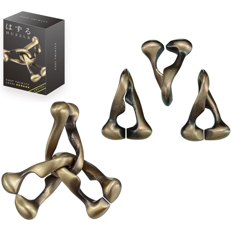 Hanayama CasseTĂȘte Huzzle Cast Trinity diff.6