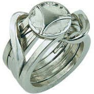 Hanayama CasseTĂȘte Huzzle Cast Ring Ii diff.5