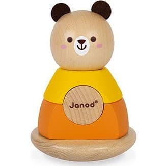 Janod Jouet en bois Culbuto Ours