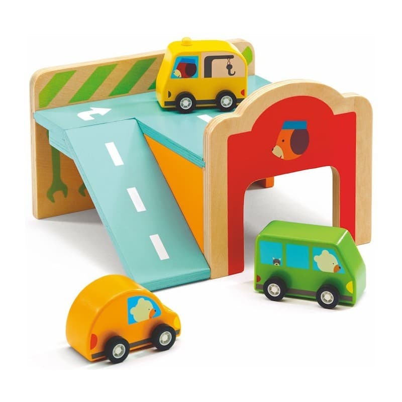 Djeco Jeu de manipulation Minigarage