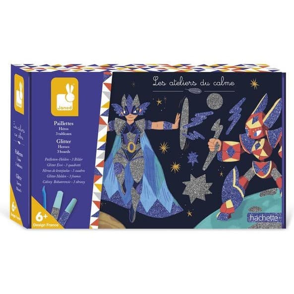 Janod Paillettes Héros Les ateliers du calme
