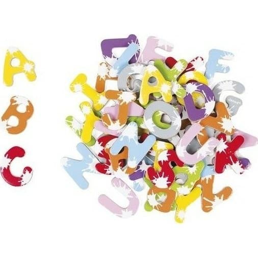 Janod Mallette de 52 Lettres magnétiques Splash