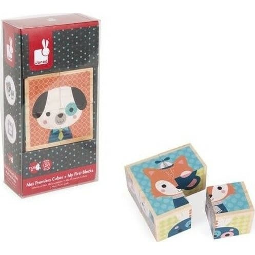 Janod Mes Premiers Cubes Portraits De La Foret