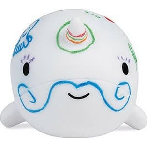 Janod Jeu pour le bain Narwhy Ă Colorier