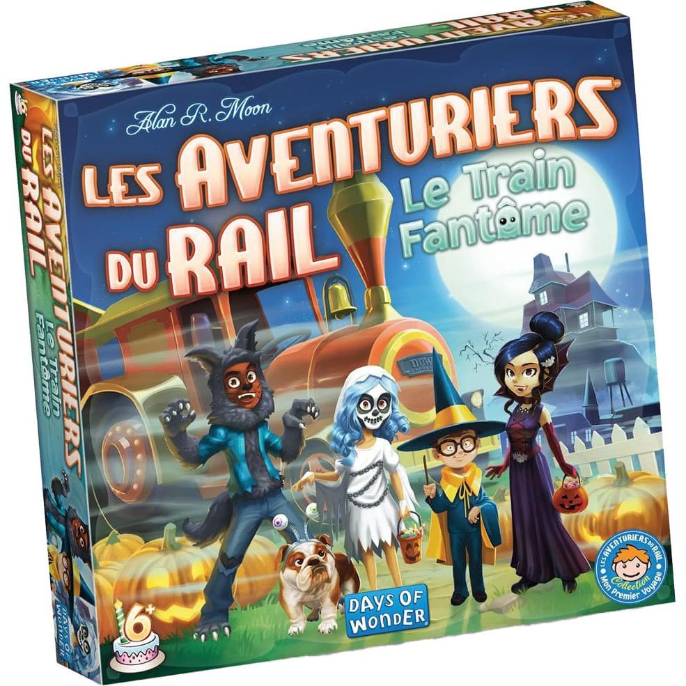 Asmodee Les Aventuriers du Rail Premier Voyage : Le train FantĂ´me