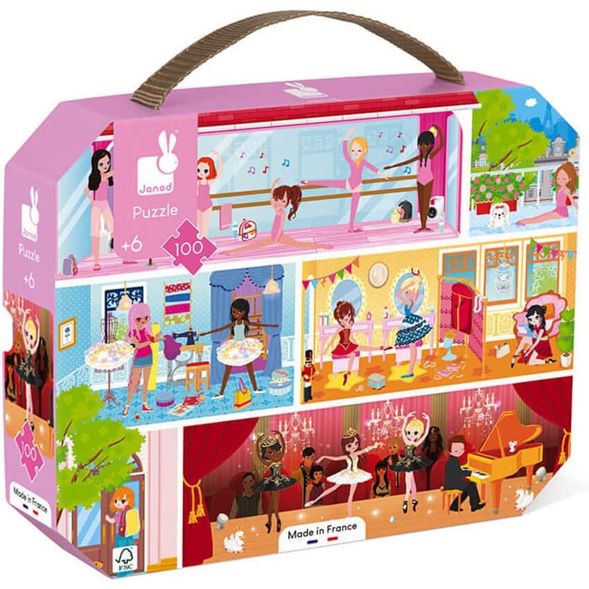 Janod Puzzle danse académie 100 pièces