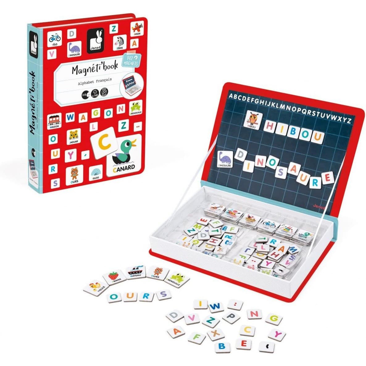 Janod Magnetibook Alphabet Français