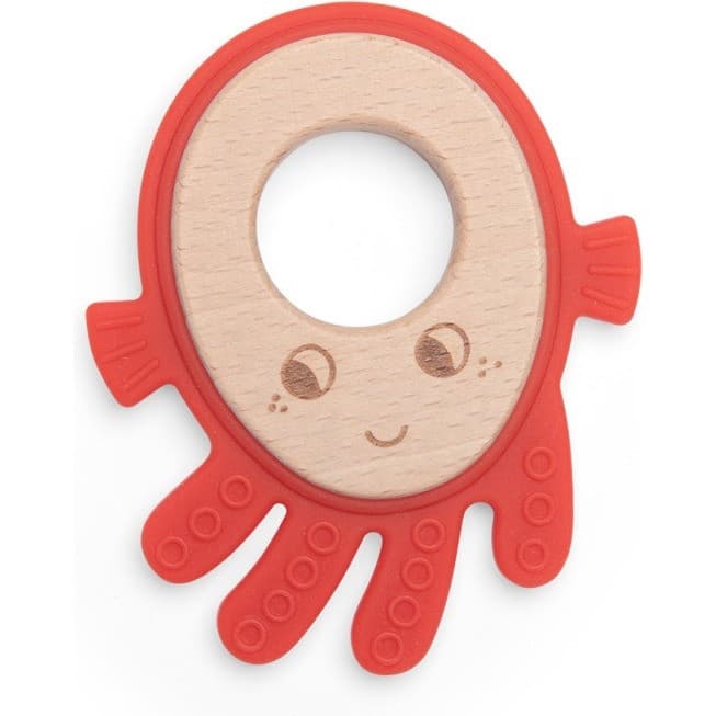 Moulin Roty Anneau de dentition poulpe Les Aventures de Paulie