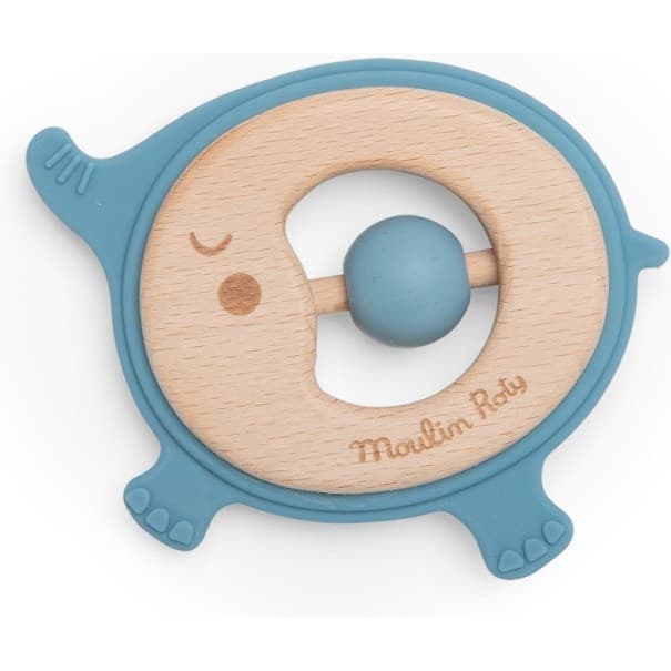 Moulin Roty Hochet anneau de dentition éléphant Sous mon Baobab