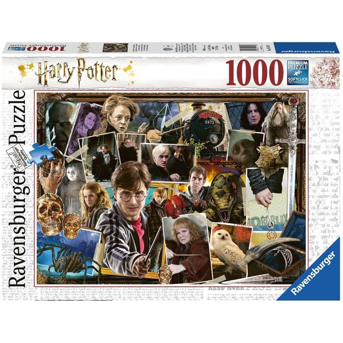 RAVENSBURGER Puzzle 1000p : Harry Potter Contre Voldemort