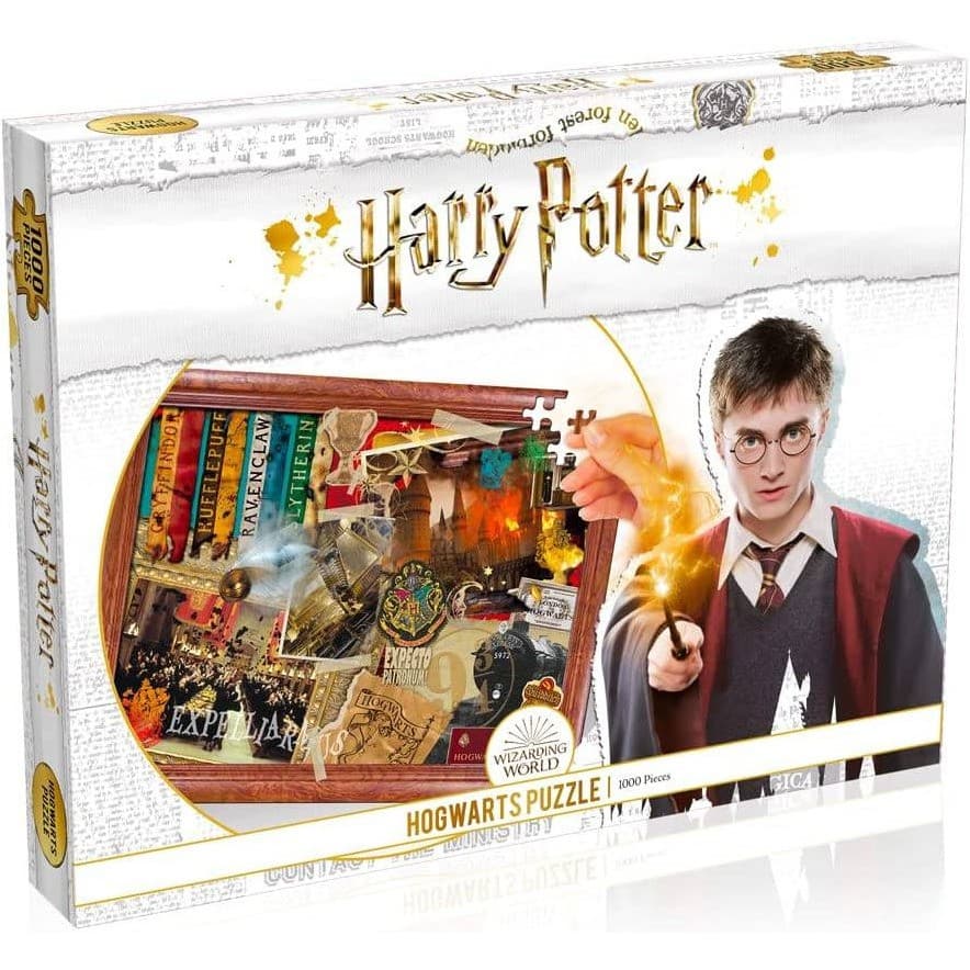 Winning Moves Puzzle Harry Potter Hogwarts Poudlard 1000 pièces