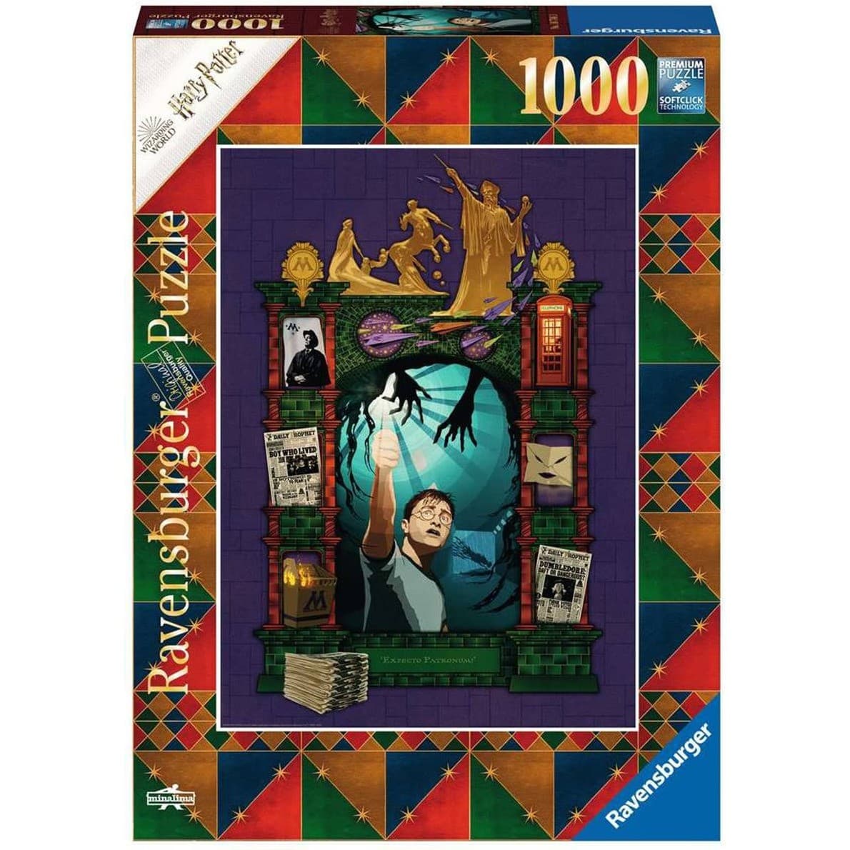 RAVENSBURGER Puzzle 1000p : Harry Potter et l'Ordre du Phénix M.L.