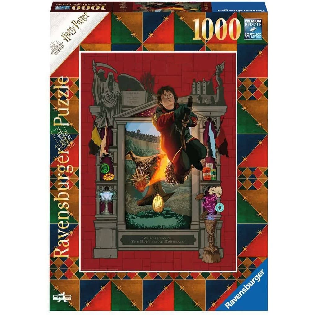 RAVENSBURGER Puzzle Harry Potter et la Coupe de Feu Mina Lima 1000
