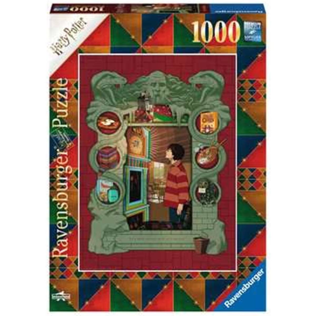 RAVENSBURGER Puzzle Harry Potter Chez les Weasley Minalima 1000 pièces