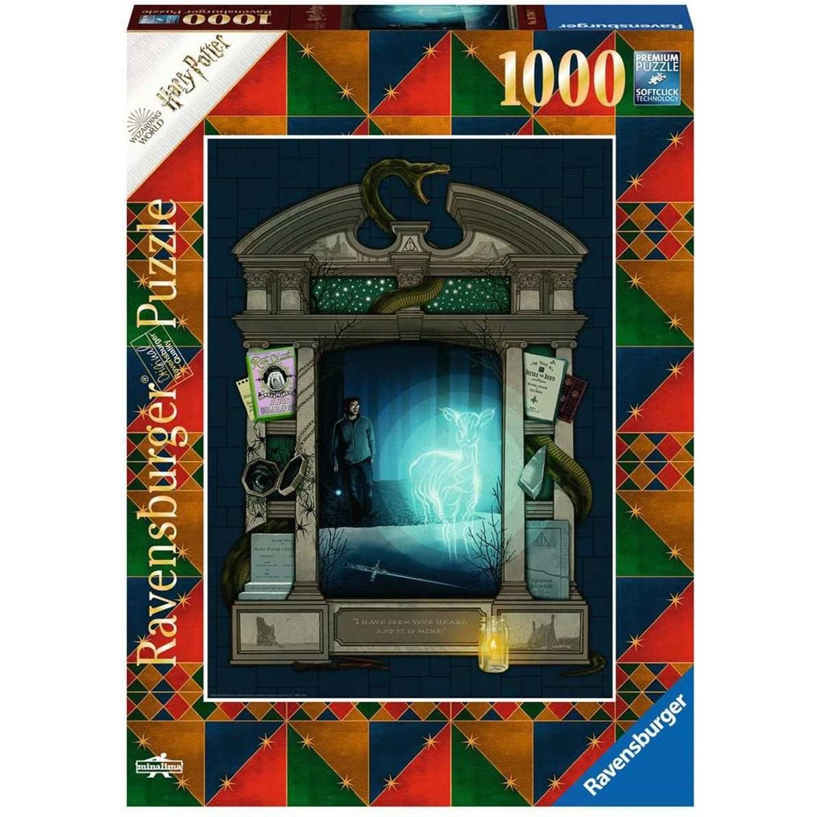 RAVENSBURGER Puzzle 1000p : Harry Potter Reliques de la Mort M.L