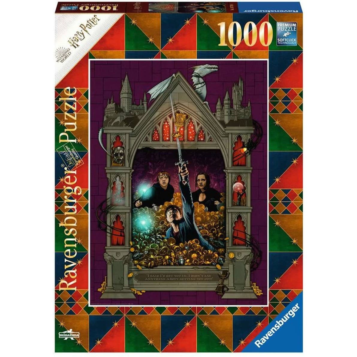 RAVENSBURGER Puzzle 1000p : Harry Potter Reliques de Mort Ii M.L