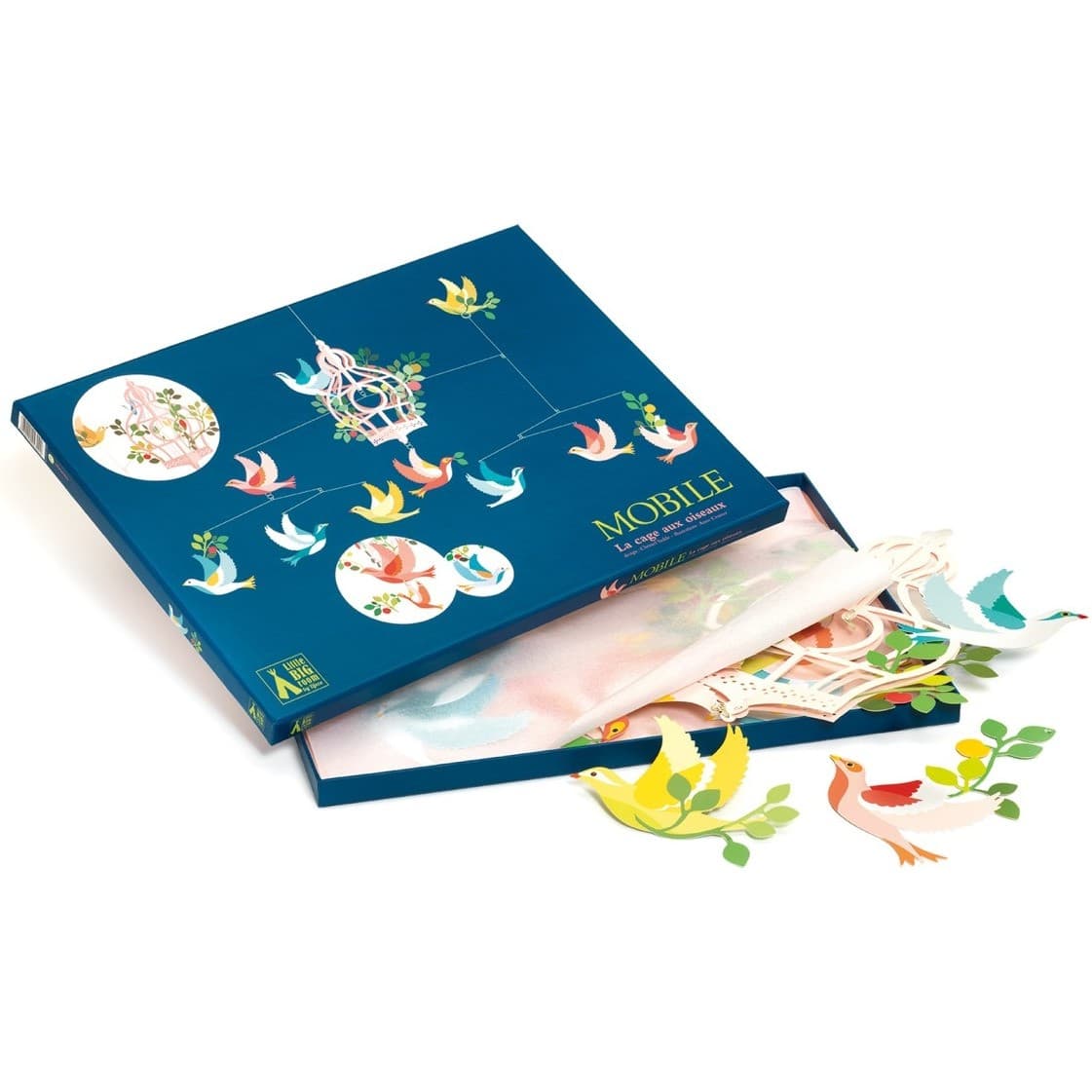 Little Big Room By Djeco Mobile Cage aux oiseaux