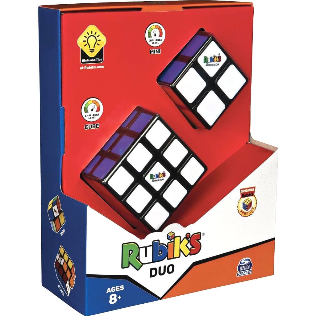 Spin Master Rubik's Cube Coffret Duo 3x3 + 2x2