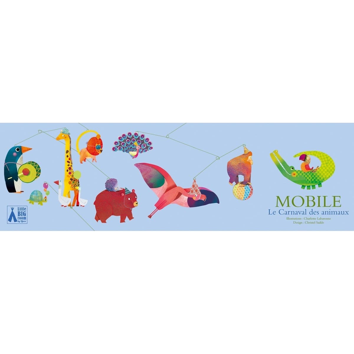 Djeco Mobile Animaux Carnaval Des Animaux