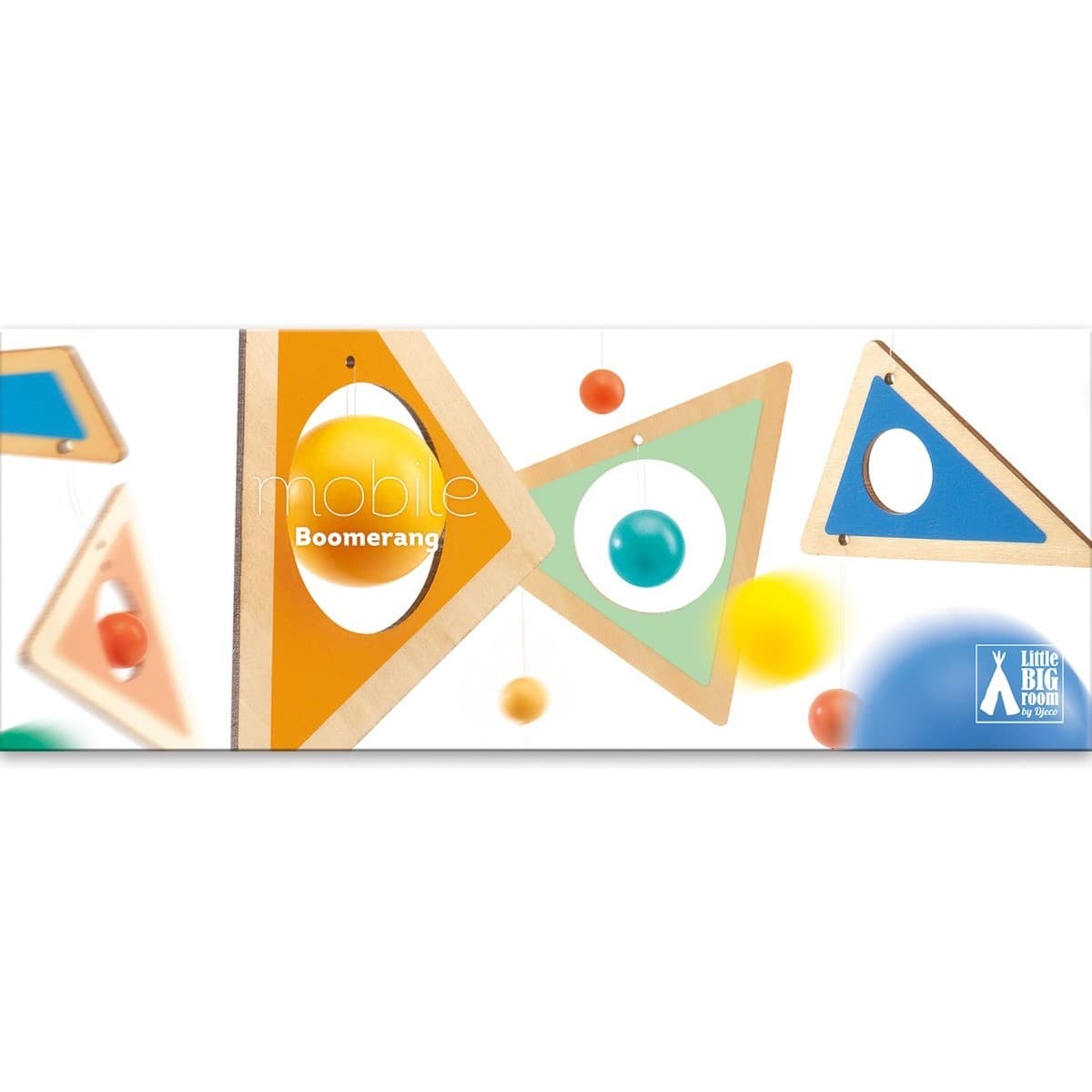 Little Big Room By Djeco Boomerang mobile en bois Djeco