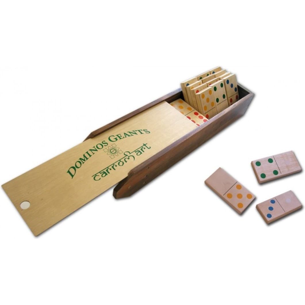 Carrom Art Domino Géant en palissandre