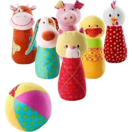 Lilliputiens Jeu de quilles pour enfant Ferme