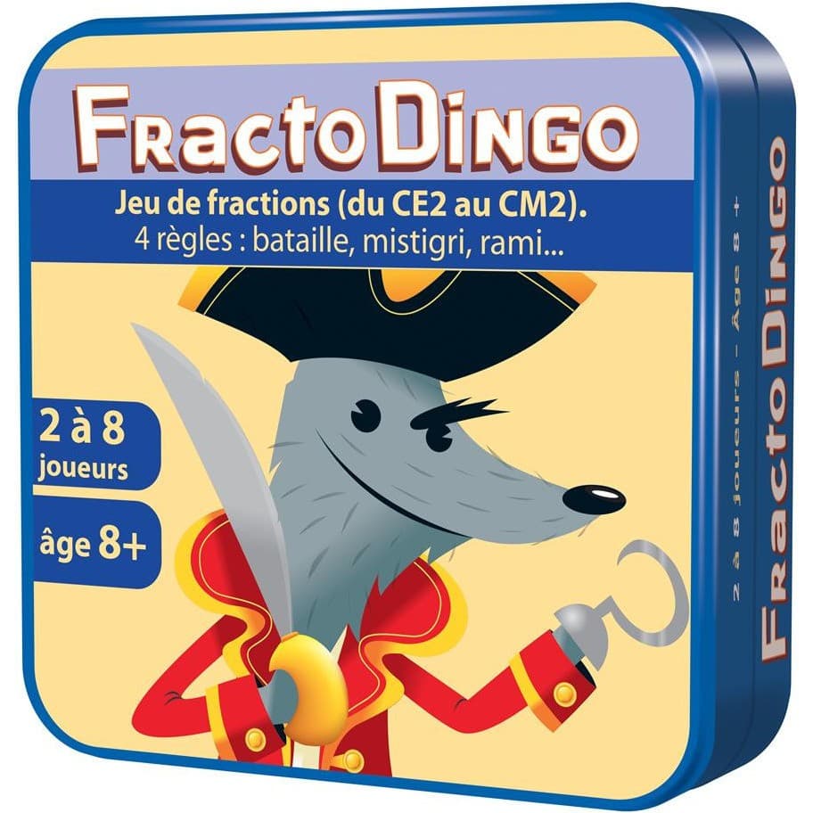 Cocktail Games Fractodingo jeu de fractions
