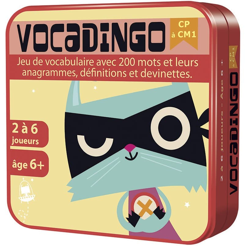 Cocktail Games Vocadingo jeu de vocabulaire dès 7 ans