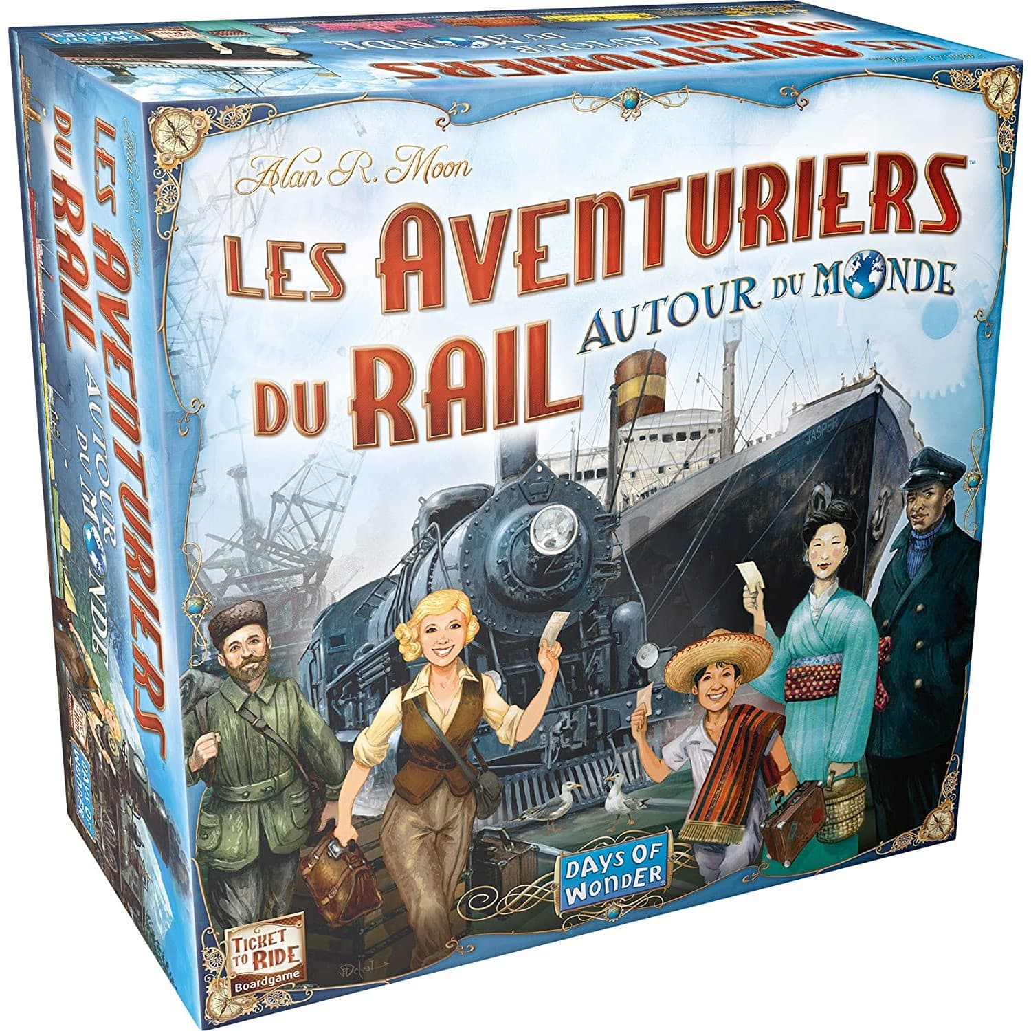 Days Of Wonder Les Aventuriers du Rail Autour du Monde