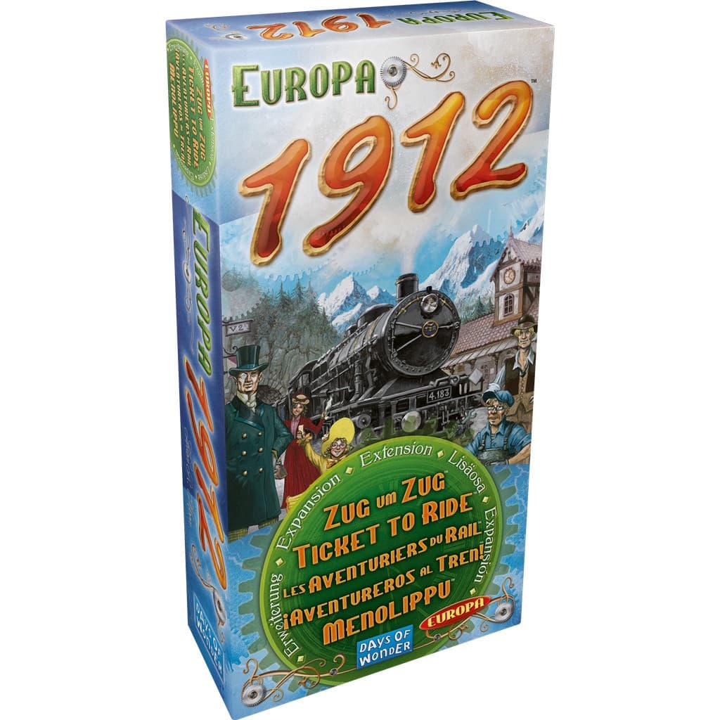 Days Of Wonder Les Aventuriers du Rail Europe Extension : 1912