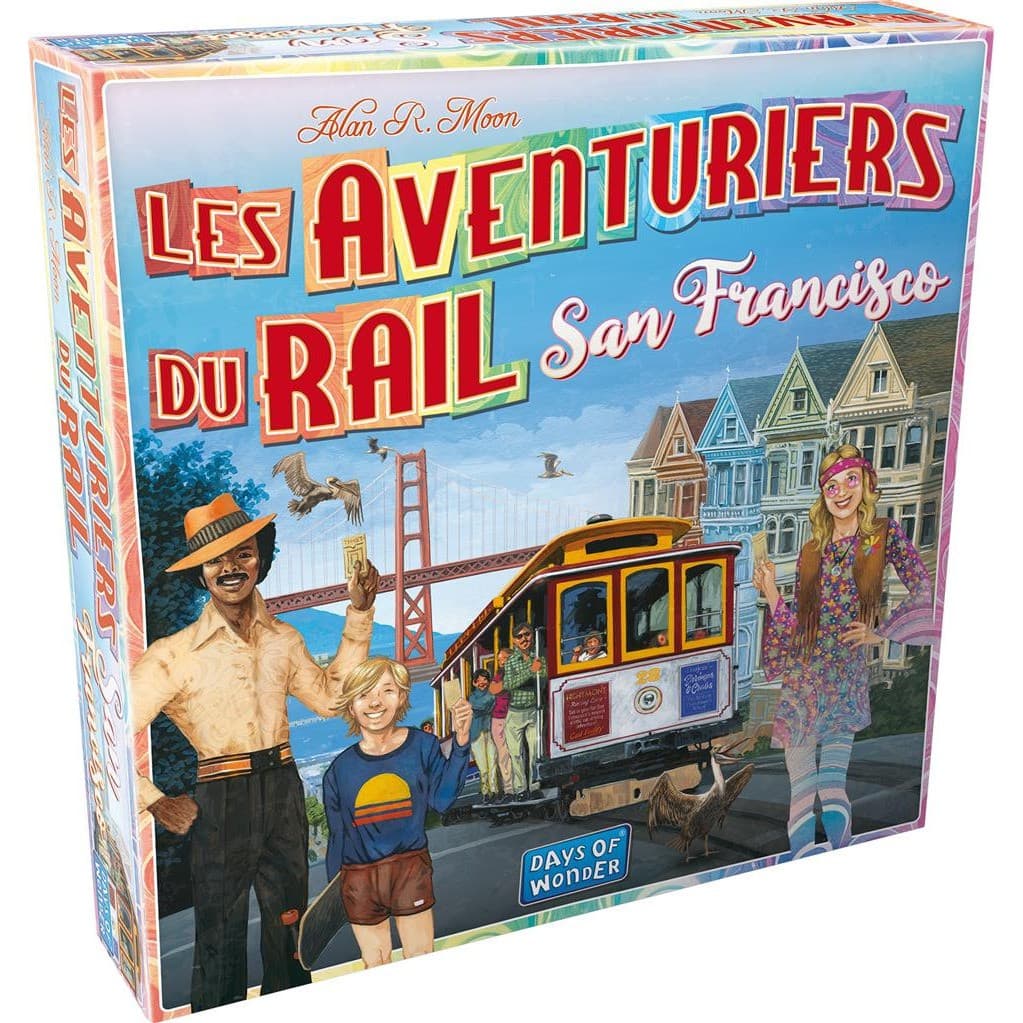 Days Of Wonder Les Aventuriers du Rail San Francisco