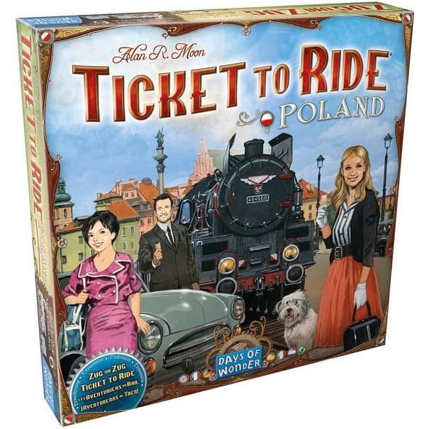 Asmodee Pologne Ext. Les Aventuriers du Rail