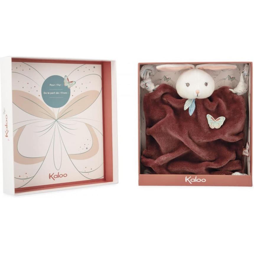 Kaloo Doudou Lapin Cannelle Plume